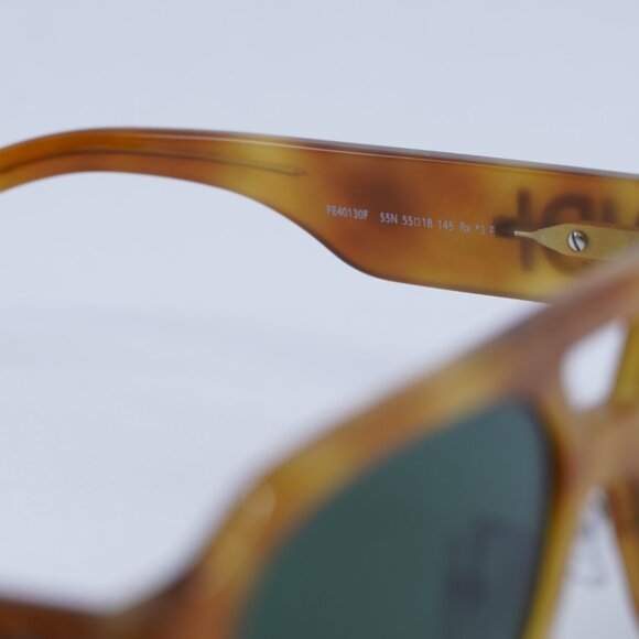 ?️ New Fendi FE40130F 55N Sunglasses - Shiny Light Havana Frame main image 4